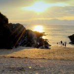 Sunset at Barricane Beach, North Devon, Woolacombe